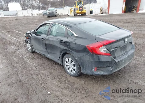2017 Honda Civic Lx from USA, damaged, VIN 2HGFC2F59HH525678